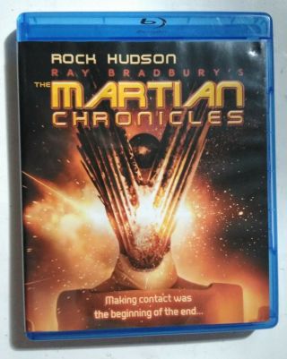 Martian Chronicles (1980) - Blu - Ray 2 Disc - 293 Minutes - Vhtf And Rare