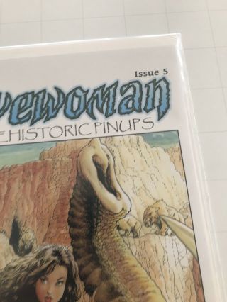 CAVEWOMAN Prehistoric Pinups 5 (Basement) Nude Edition Rare Budd Root Cover 3