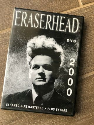 Eraserhead 2000 Dvd Absurda Cinema David Lynch Rare Out Of Print