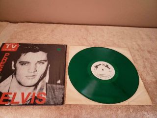 Elvis Presley Tv Guide Presents Elvis Very Rare Green Album Hd 1000 Lp