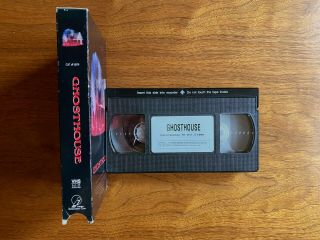 Ghosthouse (1988) Imperial Entertainment VHS Video Horror Gore RARE OOP Lenzi 3