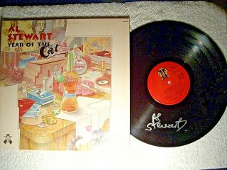 Al Stewart " Year Of The Cat " Signed Autographed Record Vinyl Rare