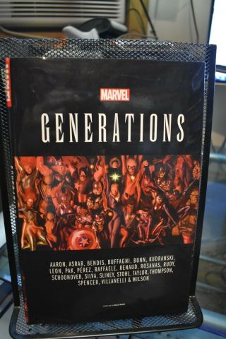 Generations Marvel Deluxe Ohc Hardcover Rare Oop Thor Spider - Man Hulk Wolverine