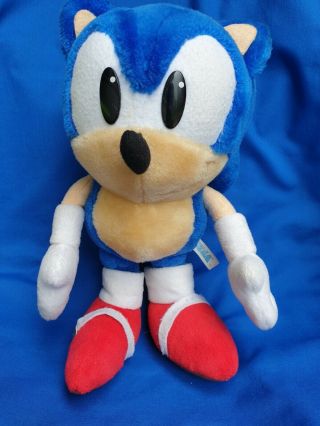 Rare Sonic The Hedgehog Sega 1997 Plush 13  Doll Toy Stuffed Japan Tail Stringy