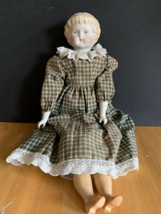 Vintage Highland Mary Doll By MBrouse China Head 16 