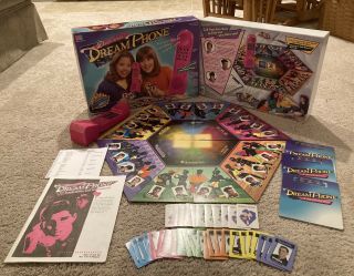 Rare Vintage 1990s Electronic Dream Phone Mb Board Game Milton Bradley Dating