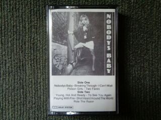 Cry Tuff Rare Hair Metal Hard Rock Cassette Tape Demo