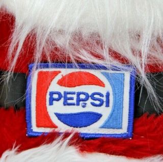 Vintage Animal Fair Santa Claus & Mrs Claus Pepsi Plush 18 