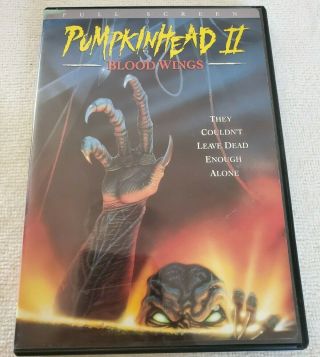 Pumpkinhead 2 Blood Wings (dvd) Rare Out Of Print - Oop - (read Details)