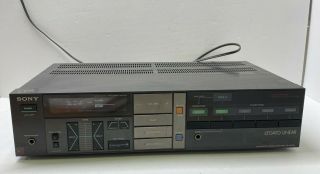 Vintage Sony Ta - Ax410 Lagato Linear Amplifier Rare 1980 