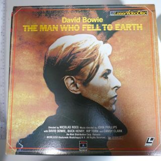 David Bowie : The Man Who Fell To Earth Laserdisc Laser Videodisc Ultra Rare