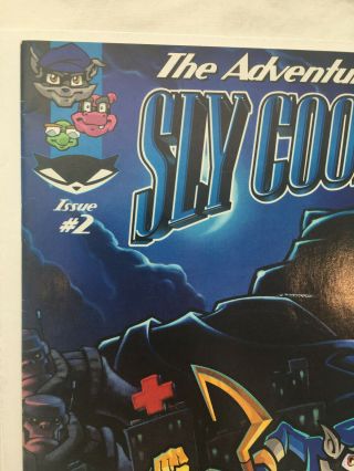 The Adventures of Sly Cooper 2 (2005) FN Rare Prequel Comic Book 2