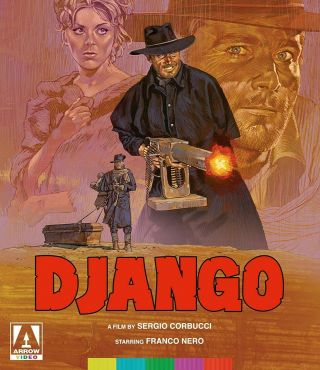 Django,  Texas,  Adios - Arrow Video Limited Edition Blu - Ray Box Set - Rare Oop