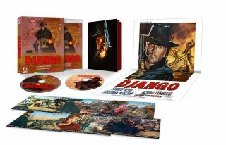 Django,  Texas,  Adios - Arrow Video Limited Edition Blu - Ray Box Set - RARE OOP 2