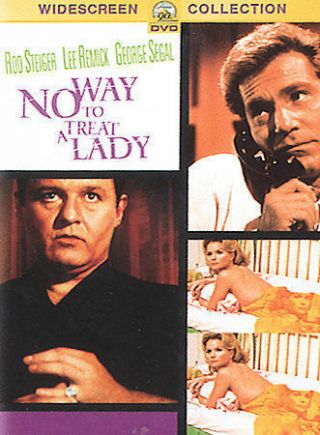Rare No Way To Treat A Lady Dvd,  Rod Steiger,  Lee Remick,  George Segal,