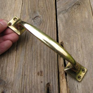 Brass Door Pull Handle / Gate / Cupboard 6 "