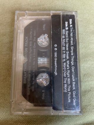 RARE Breakthrough DEMO Tape Cassette Private 1990 HEAVY METAL HAIR BAND LA.  GLAM 2