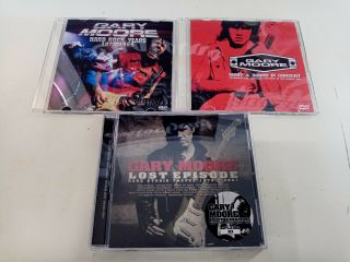 Gary Moore - Lost Episode :rare Studio Tracks 1978 - 2001 Promo Cd,  2 X Bonus Dv