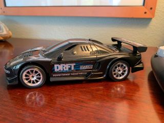 Fast And The Furious 49mhz Nikko 2003 Acura Nsx Rc Drft Race Car Vintage Rare