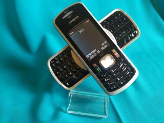 Extra Rare Prototype Siemens Sk65 Silver - Black Retro Cell Phone