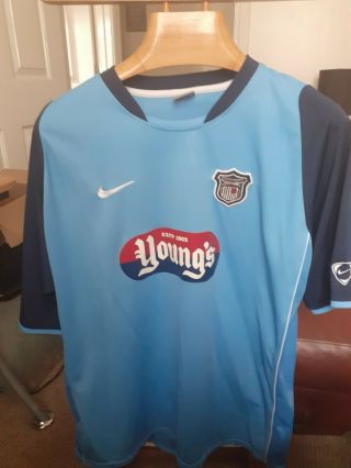 Rare Old Grimsby Town Away 2000s Football Shirt Size Adults Xxl