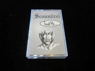 Scoundrel Trust Me Demo Cassette Tape 1994 Rare Glam Metal Aor San Diego Ca Rock