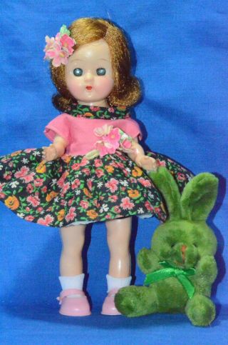 Vintage 8 " Cosmopolitan Ginger Doll Slw Ml With Bunny