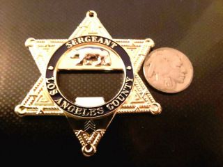 Rare Los Angeles Sheriff 