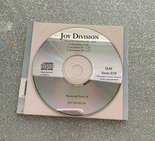 Rare Joy Division All the Lyrics Booklet and CD - Book w/CD 4 tracks - 1997 3