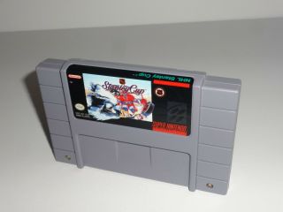 Stanley Cup Snes Nfr Kiosk Cart Not For Resale Nintendo Store Display Rare