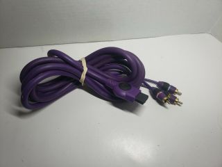 Monster Cable Purple Component (nintendo 64,  N64) Rare