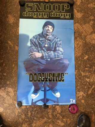 Snoop Doggy Dogg - Doggystyle Rare Promo Poster 1993 Death Row (dr.  Dre)