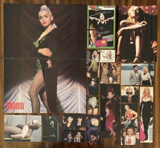 Madonna 100,  Clippings Some Extremely Rare Must Have Items Poster Too