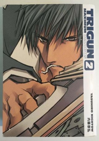 Trigun Maximum Omnibus Vol 2 Dark Horse Manga Rare By Yasuhiro Nightow 2014