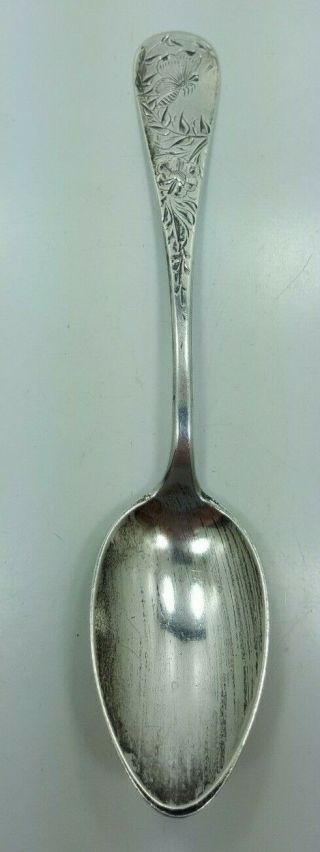 Antique Hotchkiss & Schreuder Sterling Silver Spoon - Rare