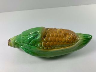 Antique Ear Of Corn Figural Pottery Whiskey Flask Old Pottery Nipper