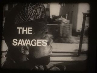 16mm Film The Savages - 1967 Rare Documentary On Black Americans In West Venice