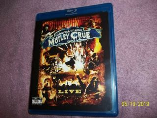 Motley Crue Carnival Of Sins Live Dvd Blu - Ray Rare Htf Look Buy It Now