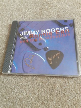 Jimmy Rogers - With Ronnie Earl And The Broadcasters - Jimmy Rogers Cd Rare 1993
