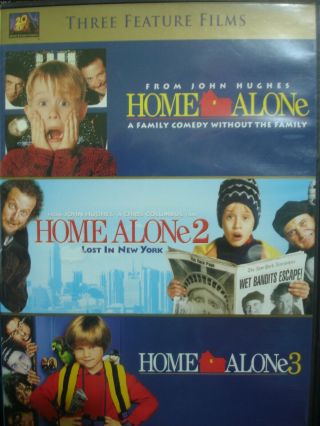 Home Alone Trilogy 1 2 3 Dvd Set Rare Dvd Macaulay Culkin World Ship Avail
