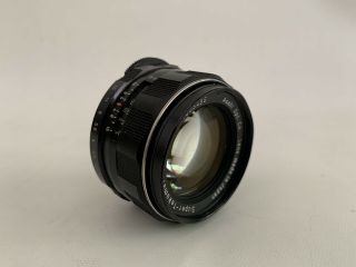 【rare 8 Element As - Is]】 Pentax Takumar 50mm F1.  4 M42 Mf Lens Read