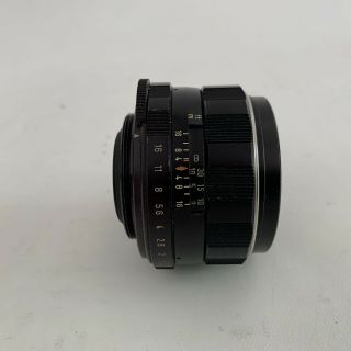 【RARE 8 Element AS - IS]】 Pentax Takumar 50mm f1.  4 M42 MF Lens READ 3