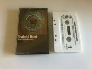 Rare Vintage Grateful Dead American Beauty Cassette Tape,  1970,  Warner Bros