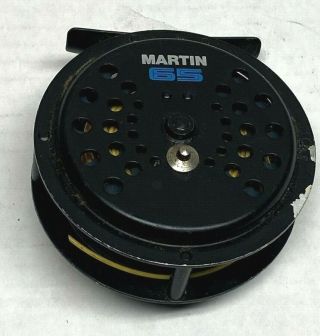 Vintage Martin Model 65 Single Action Fly Fishing Reel Made In Usa