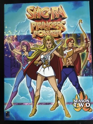 She - Ra: Princess Of Power - Season Two,  2 (dvd,  2007,  6 - Disc Set) Rare,  Oop Vg