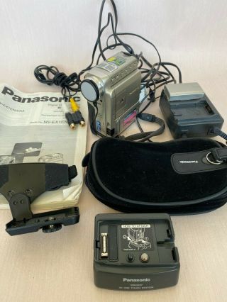 Rare Panasonic Nv - Ex1 En Mini Dv Digital Camera Made In Japan