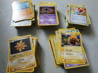 500 Bulk Tcg Pokemon Cards Commons/uncommons/rares From 2006 - 20019