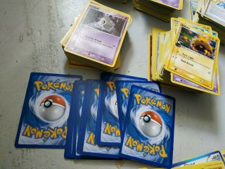 500 Bulk TCG Pokemon Cards Commons/Uncommons/Rares From 2006 - 20019 2