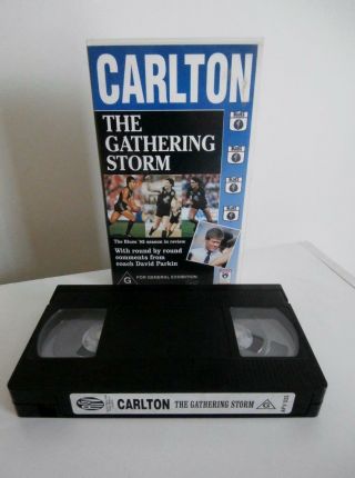 CARLTON: THE GATHERING STORM,  1992 RARE VHS TAPE 2