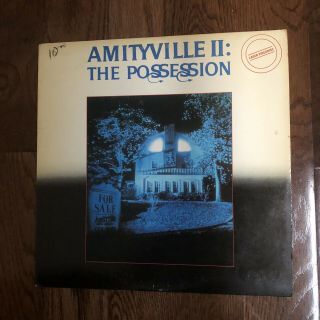 Amityville Ii: The Possession Laserdisc Very Rare Horror 1982 Burt Young